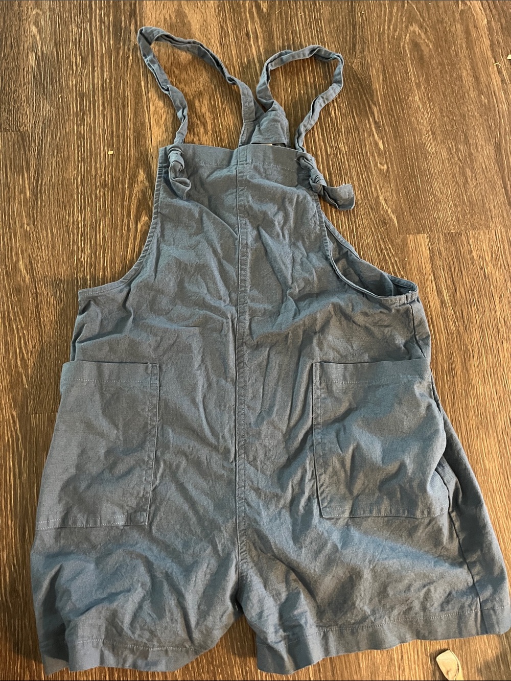 Women’s navy Short Overalls One-Piece